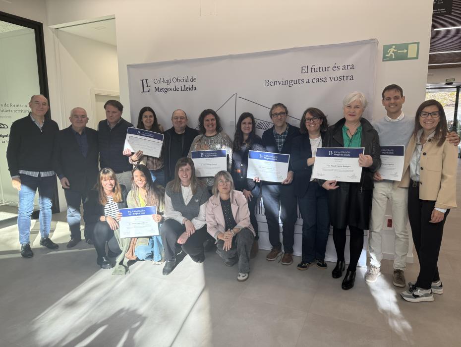 Foto grupal de l'acte COMLL