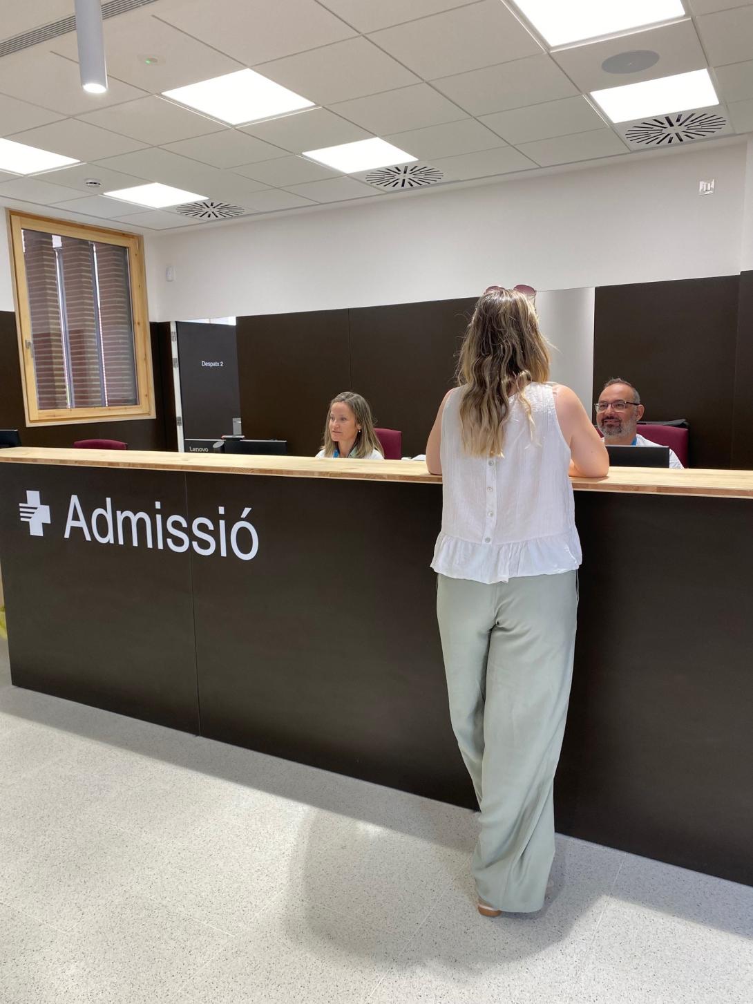 Taulell d'admissió Almenar